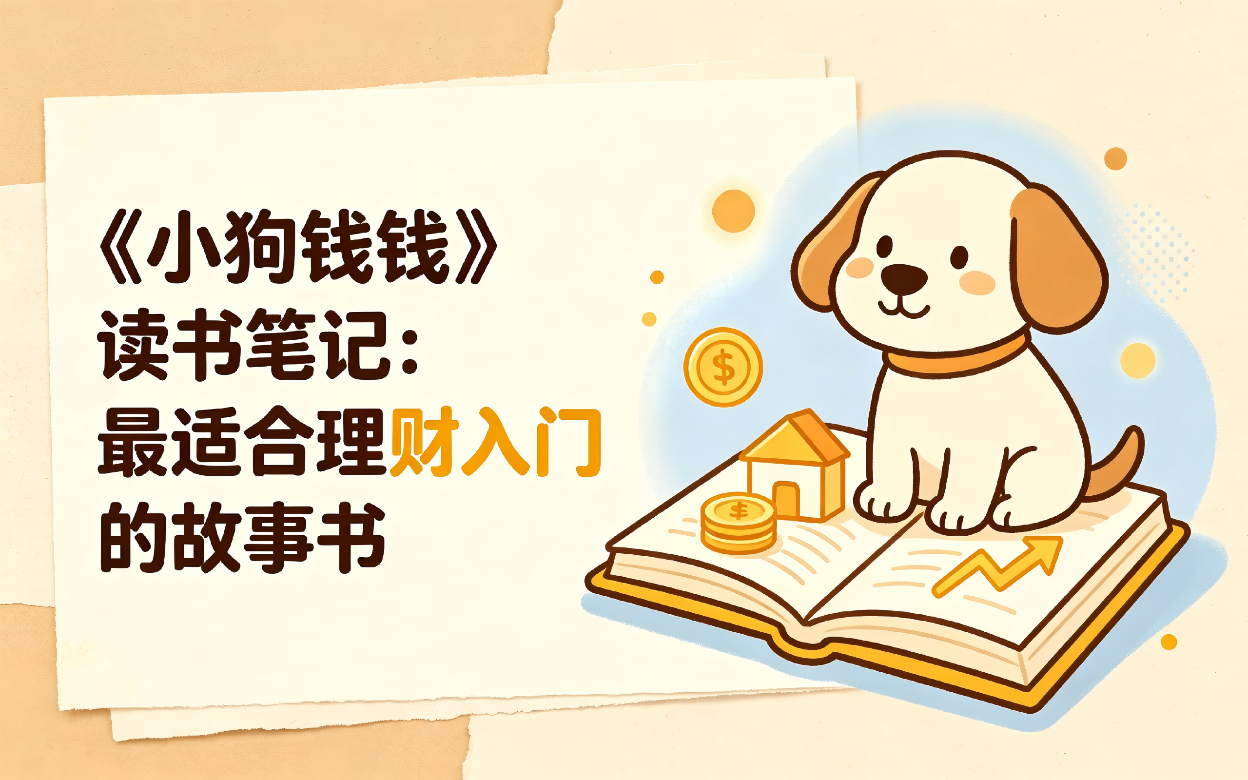 《小狗钱钱》读书笔记:最适合理财入门的故事书